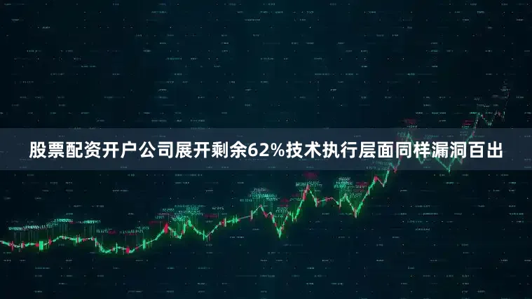 股票配资开户公司展开剩余62%技术执行层面同样漏洞百出